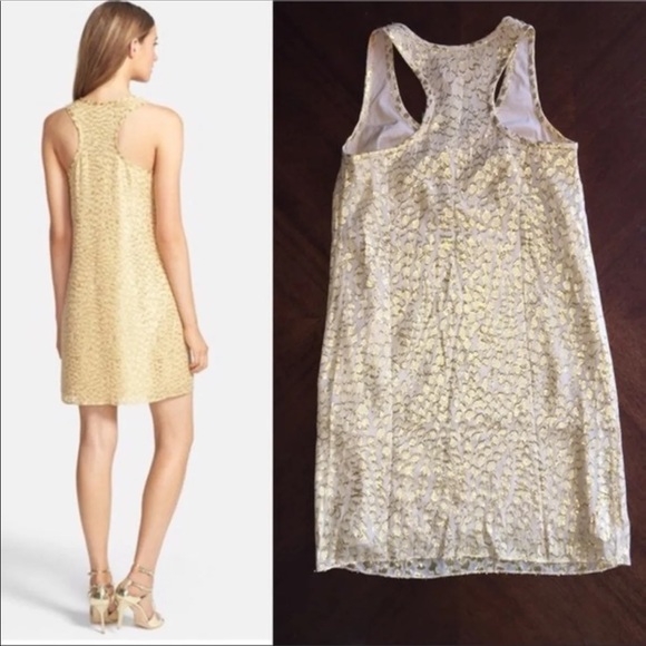 Bnwt Lilly pulitzer gold Betty Dress xxs - Picture 3 of 3
